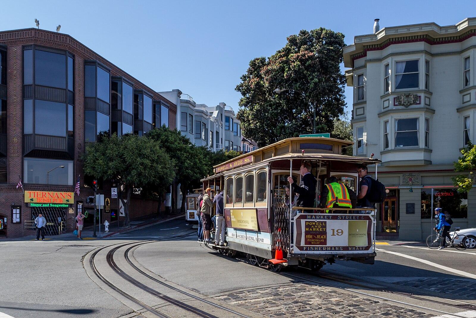 San Francisco (California, USA), Cable Car 2012 4180