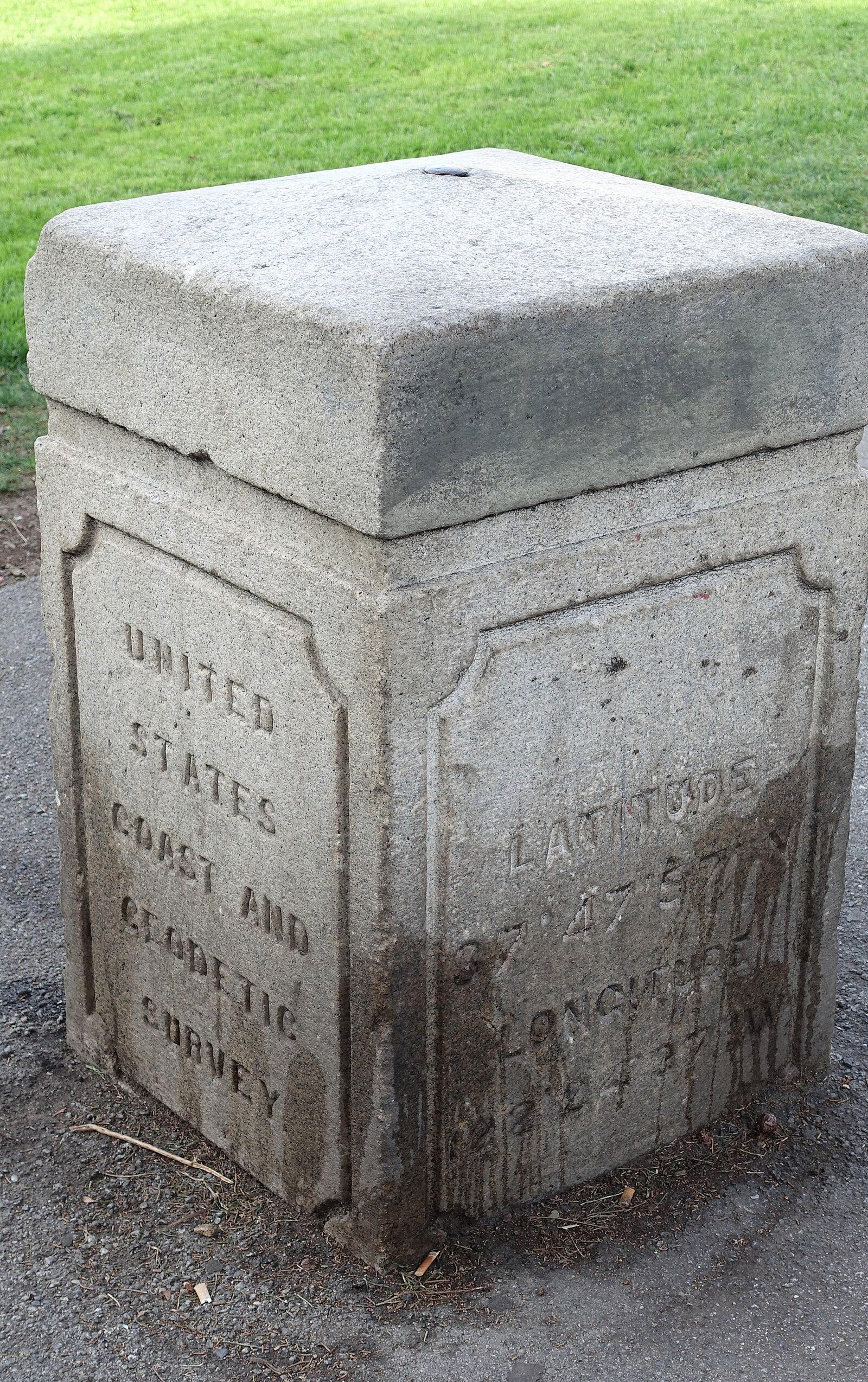 United States Coast and Geodetic Survey marker, Washington Square San Francisco, CA DSC02636