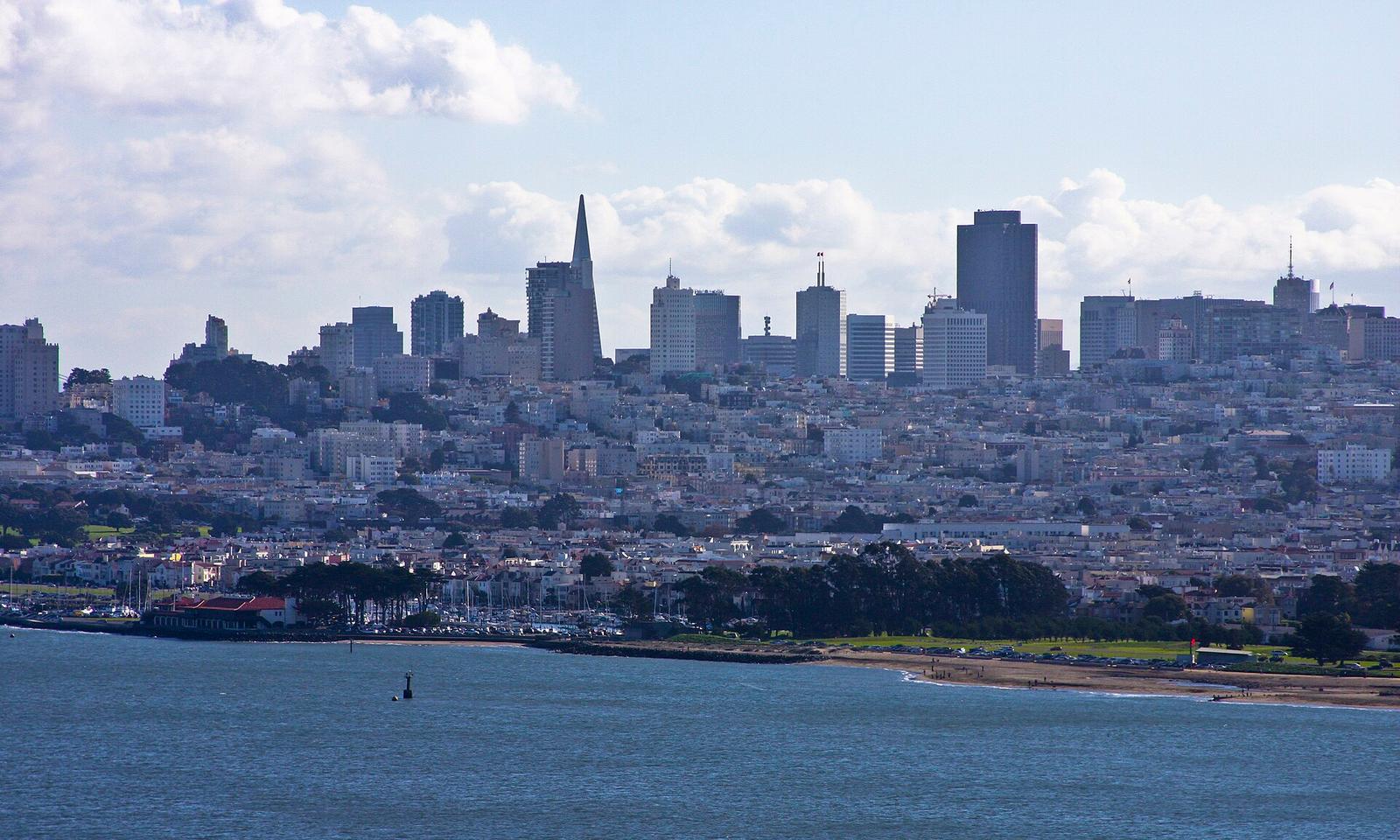 Drone Shot of San Francisco